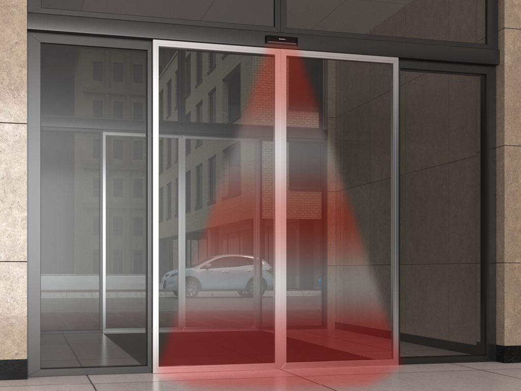 AD-34 detektori — kombinatsiyalangan turdagi qurilma bo'lib, u bitta korpusda mikrodalga harakat sensori va infraqizil mavjudlik pardasini birlashtiradi. Detektor, AD-SP dvigateli bilan avtomatik sirpanadigan eshikda o'rnatilganda, fotoelementlar juftligi o'rnini bosish yoki ular bilan birgalikda ishlash imkoniyatiga ega.